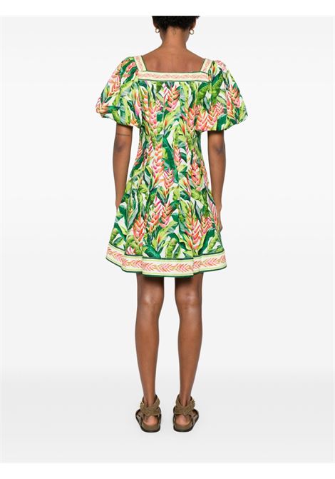 Multicolored floral-print mini dress Farm rio - women FARM RIO | 33597225051